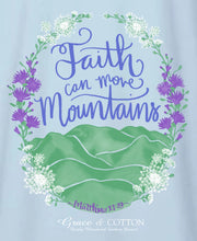 Load image into Gallery viewer, &quot;Faith Moves Mountains&quot; - Youth Comfort Colors Handrangea