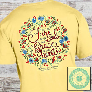 "Fire and Grace" - Butter - Grace and Cotton