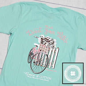 " Bicycle and Cotton"- 2 Colors - Grace and Cotton