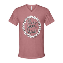 Load image into Gallery viewer, &quot;Bless Your Heart&quot; - VNeck