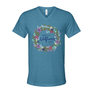 "Consider the Wildflowers" - VNeck