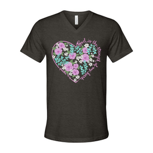 "God is the Strength of My Heart" - VNeck