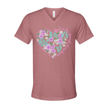 Load image into Gallery viewer, &quot;God is the Strength of My Heart&quot; - VNeck