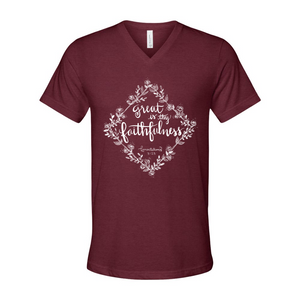 "He is Always Faithful" - VNeck