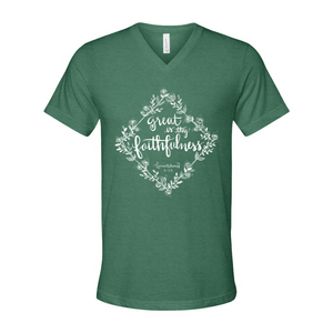 "He is Always Faithful" - VNeck