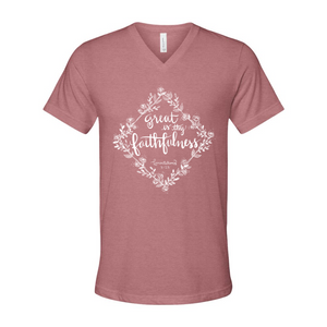"He is Always Faithful" - VNeck