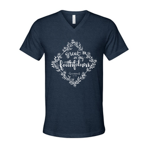 "He is Always Faithful" - VNeck