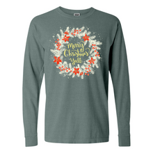Load image into Gallery viewer, &quot;Merry Christmas Yall&quot; Front Print - Comfort Colors