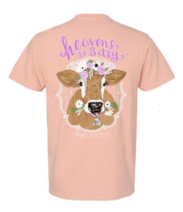 "Heavens to Betsy"- Comfort Colors Peachy