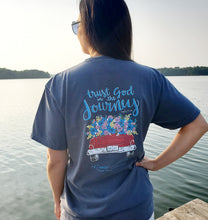 Load image into Gallery viewer, &quot;Trust God in the Journey&quot;- Comfort Colors Denim