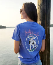 Load image into Gallery viewer, &quot;Walk By Faith&quot;- Comfort Colors Flo Blue