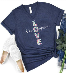 Love Like Jesus- VNeck