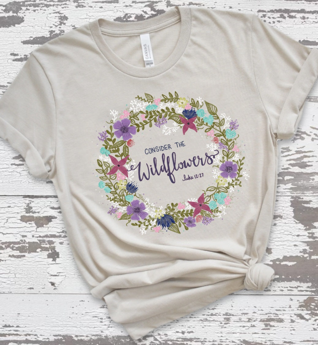 Consider the Wildflowers - Crew Neck