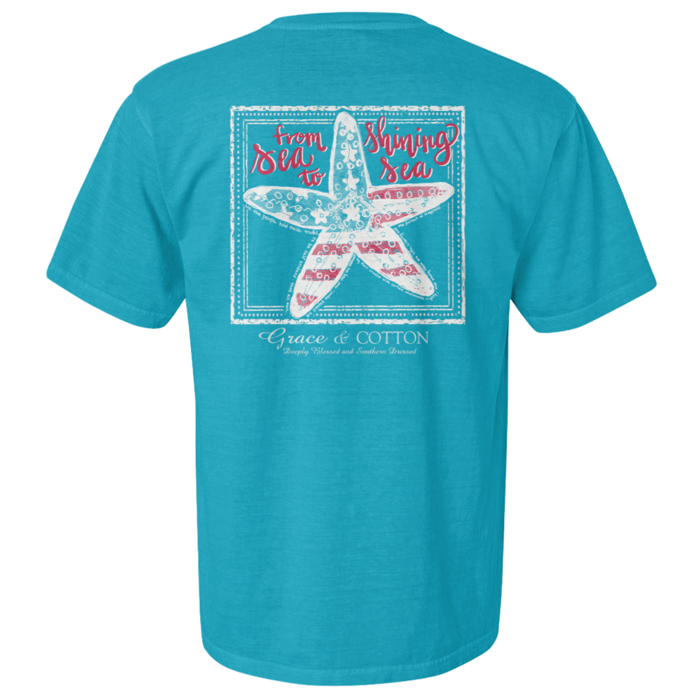 で*ん様 schuray American Sea Cotton Sea to Shining Sea