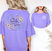 Load image into Gallery viewer, "She Laughs" - Comfort Colors - Grace and Cotton