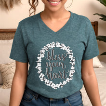 Load image into Gallery viewer, &quot;Bless Your Heart&quot; - VNeck