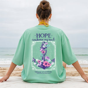 "Hope Anchors My Soul" - Comfort Colors