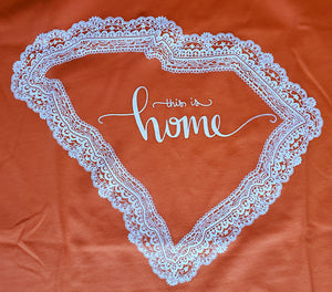 State of Lace - SC "Clemson" Crew - Grace and Cotton